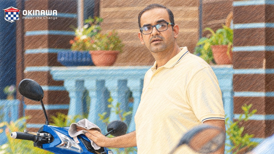Colour pencil artwork for Okinawa — Yeh E Sahi Hai — Film 1