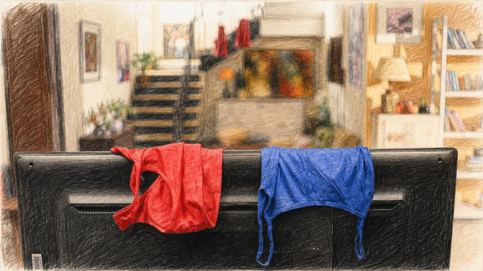 Colour pencil artwork for Durex — Overthrow