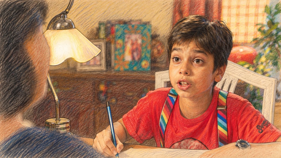 Colour pencil artwork for Ezone — 999