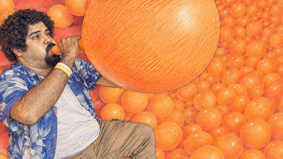 Colour pencil artwork for Ezone — Zero Margin Sale
