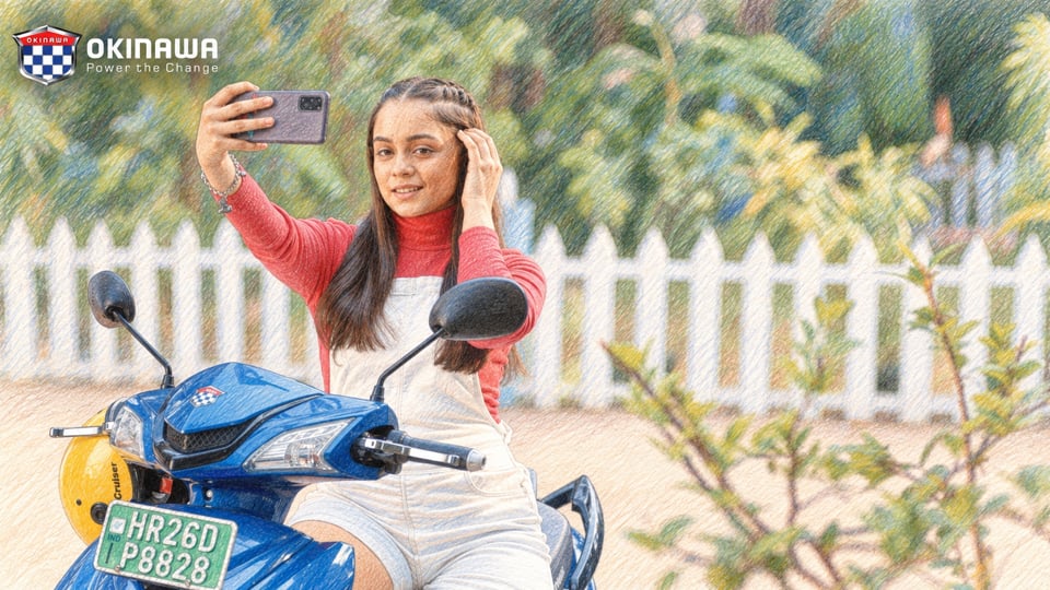 Colour pencil artwork for Okinawa — Yeh E Sahi Hai — Film 5